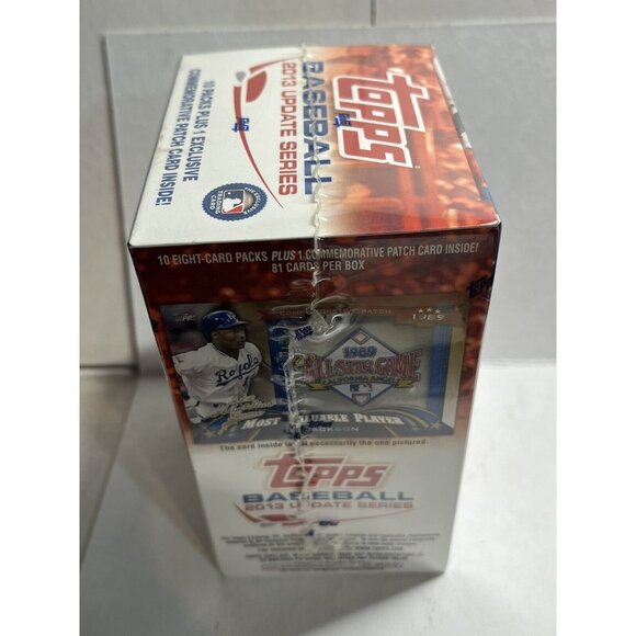 2013 Topps Update Baseball 10-Pack Blaster Box  Blue-Border Arendo, Yelich, Cole - Picture 2 of 5